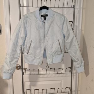 Blue Forever 21 Puffy Coat